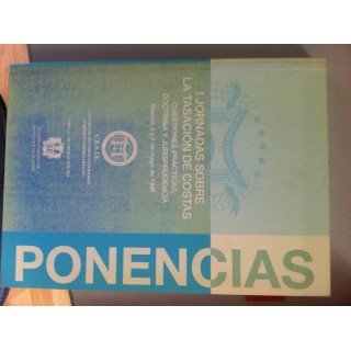 I JORNADAS SOBRE LA TASACION DE COSTAS: Ponencias. Madrid, 6 y 7 de Mayo de 1998.